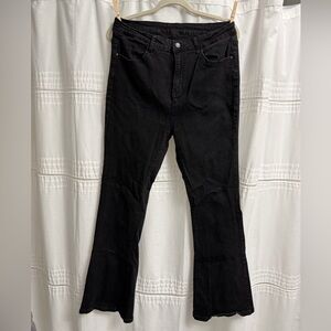 Black Women's Flare Bootcut Jeans